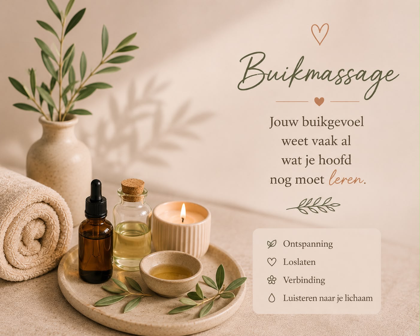 Chi Nei Tsang buikmassage – verbinding tussen emoties en je buik